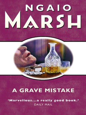 cover image of Grave Mistake